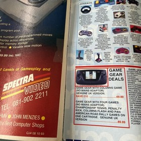 Mean Machines Sega Magazine megadrive #16 FEB 1993 sonic 3 Roadrash streetfight 