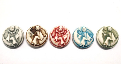 MIDGARD PIERROT AND COLOMBINE DESRIAC Perso Complete Bean Series * 198