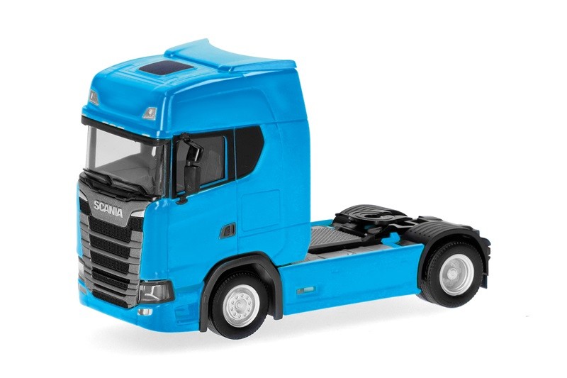 Herpa 306768-006 - 1/87 Scania CS 20 HD Tractor 2 Axle, Light Blue - New