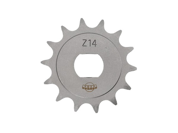 Ritzel, Kleines Kettenrad, 14 Zahn - Simson S51, S70, S53, S83, KR51/2 Schwalbe,-image