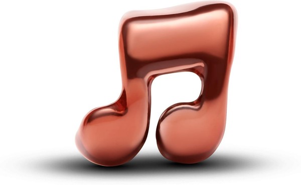 Pandora Orange Music Note Mini 794902C01 Charm AnhäNger-image