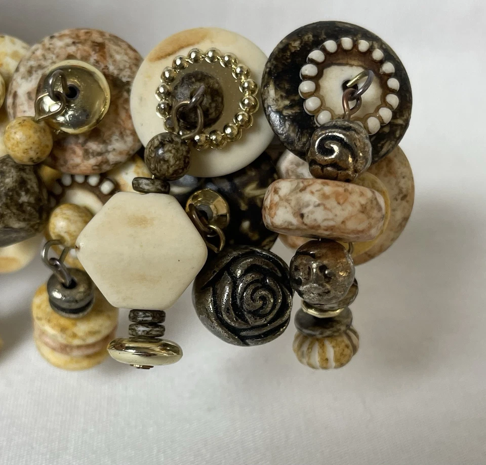 Винтажные заколки заколки с бисером 90-е смешанные коренастые подвески - Изображение 3 из 4