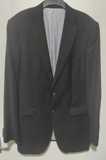 Baumler Mens Suit Black Size 106/44L 
