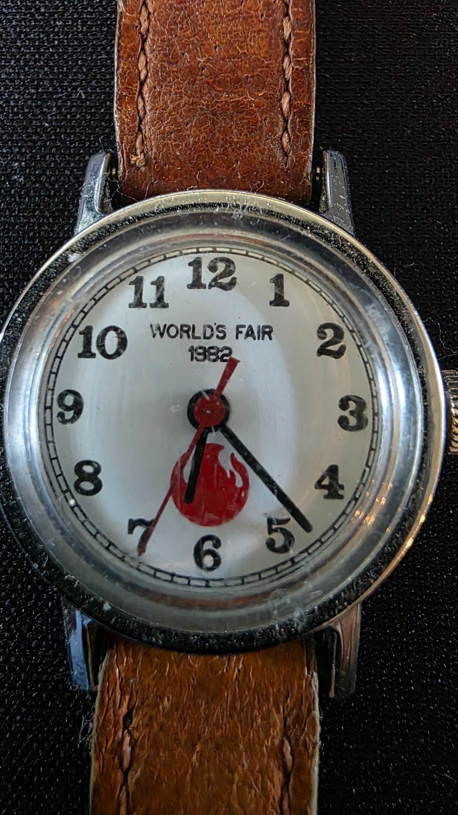 Vintage Timex 1982 Worlds Fair Mechanical Watch
