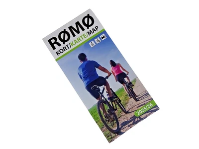 Römö 2025 2026 Karte Map Wandern Fahrrad Reiten Surfen Auto Straßen Straßenkarte - Bild 1 von 4