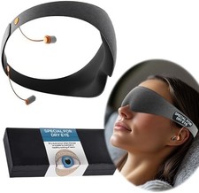 Moisture Chamber Glasses Dry Eyes  Reusable Sry Eye Mask W/ Earplugs