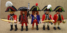 5 x Figurki Playmobil 9886 9885 Żołnierze Czerwonych Żołnierzy Anglii Czerwone Żołnierze Rzadkie #3