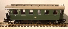Fleischmann H0 5063, 3-achsiger Personenwagen DB Epoche III NEM-Schächte, OVP