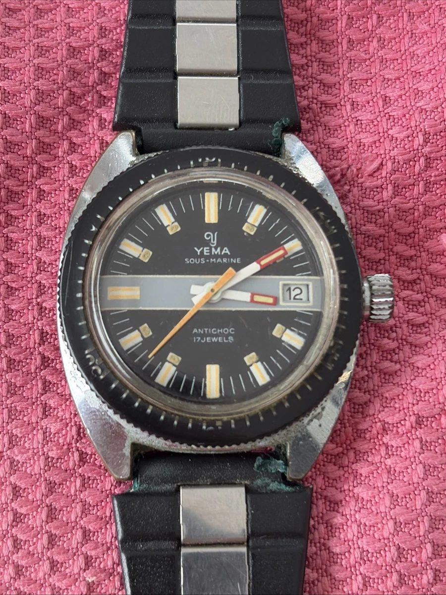 Montre Yema Sous-Marine automatique 40,5 mm YSMA23G-GGRBS
