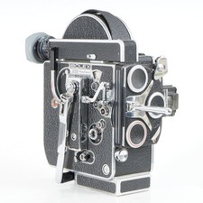 : EX   BOLEX H16 REFLEX REX 4 16mm Film Movie Camera - Runs Great  225251 
