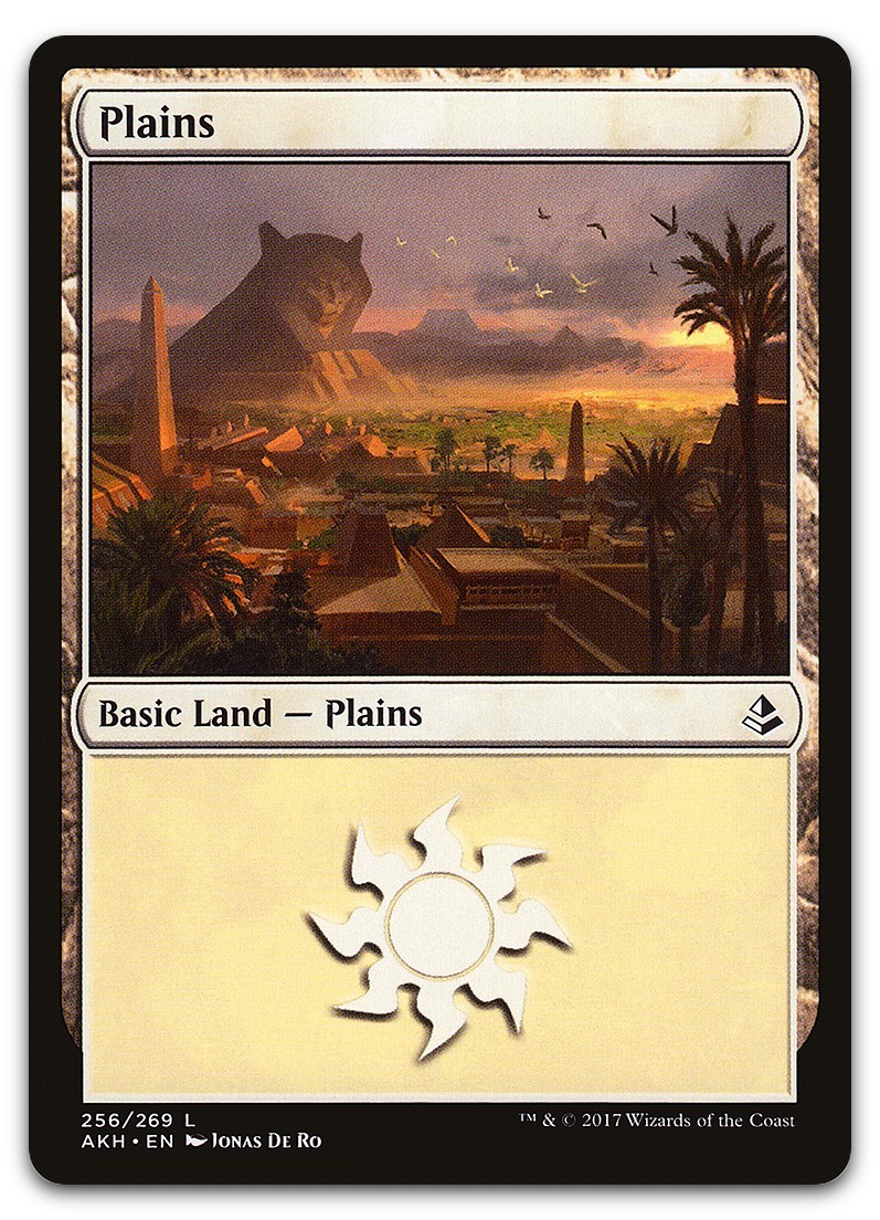 Plains (256) #256 (NM) Amonkhet AKH Magic MTG