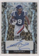 2022 Leaf Flash Leopard Kaleidoscope /5 Jerrion Ealy #BA-JE1 Auto 9r9
