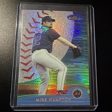 2000 Finest #187 Mike Hampton Refractors New York Mets - NM/MT