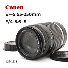 Canon EF-S 55-250mm f/4-5.6 IS Telephoto Zoom Lens