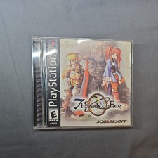 Sony PlayStation 1 Threads of Fate 2000 With Manual- Tested