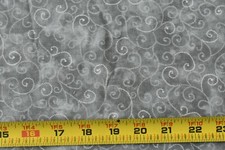 By 1/2 Yd, Gray "Marble Swirls" Quilt Cotton, Moda/Japan, P4710
