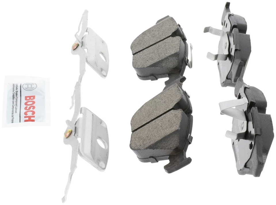For 2006-2010 BMW 650i Bosch QuietCast Ceramic Brake Pads Front 2007 2008 2009 - Image 3 of 4