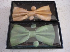 Bow Ties / Cufflinks Set Xmas 3PCS--two sets