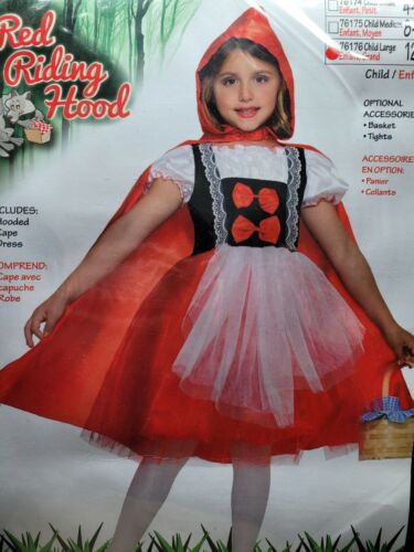 Girls Halloween Costume Red Riding Hood Size 12-14 - Picture 1 of 4
