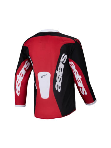 ALPINESTARS - 2025 KIDS RACER VIEL JERSEY BLACK/RED SIZE XXS - Picture 2 of 2