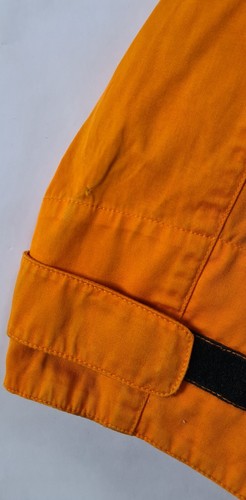 STONE ISLAND Jacke Raso Gommato Vintage 1995, orange, XL - Bild 10 von 23