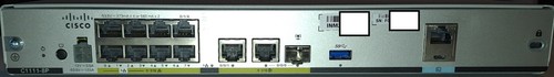 Cisco ISR 1111-8P router avec Zone-based firewall et alimentation
