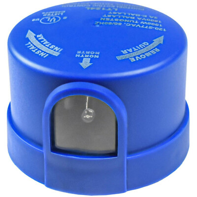 Photocell Sensor Outdoor Light Switch Dusk to Dawn Control Twist Lock Plug