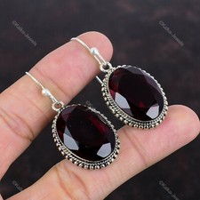 Natural Mozambique Garnet Drop/Dangle Vintage...