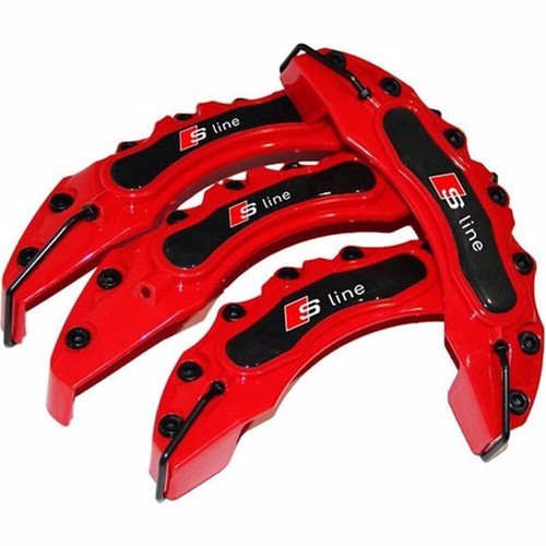 For Audi S LİNE Brake Caliper Cover 4 Pieces eBay