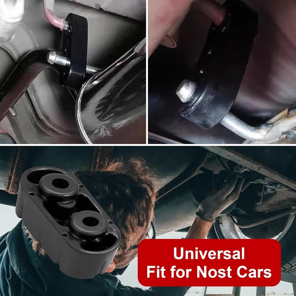 Прочный резиновый изолятор подвески выхлопной системы для 99–17 Chevy Silverado 1500 Universal - Изображение 4 из 4