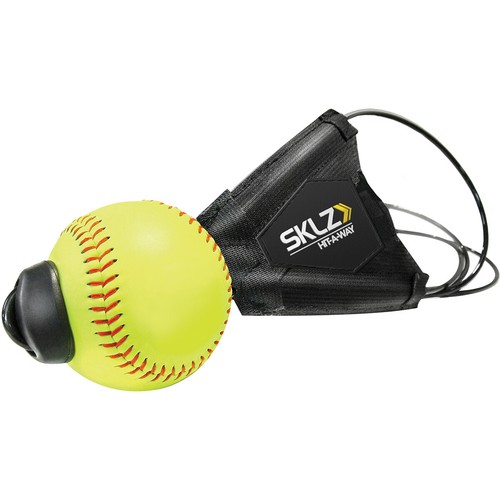 SKLZ Hit-A-Way Softball Swing Trainer - Black/Yellow - 第 1/3 張圖片