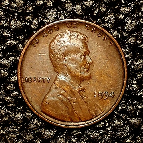 1934-P Lincoln Cent ~ AU Condition ~ COMBINED SHIPPING!
