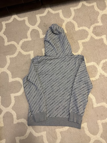 Levi's Youth Boys Fleece Pullover Hoodie, Grey/Graphic ~ Super Soft ~ Size 14/16 - Picture 2 of 2