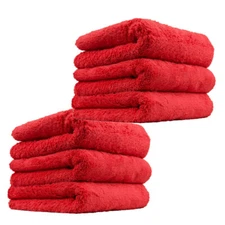 Super Thick Microfiber Plush Towel Cleaning No-Scratch Rag Polishing Detailing