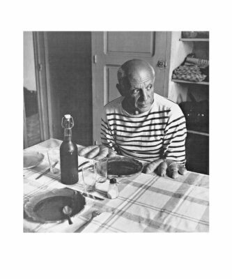 Le Pain de Picasso - Robert Doisneau 50x60 Hände Kunstdruck Poster Plakat Bild