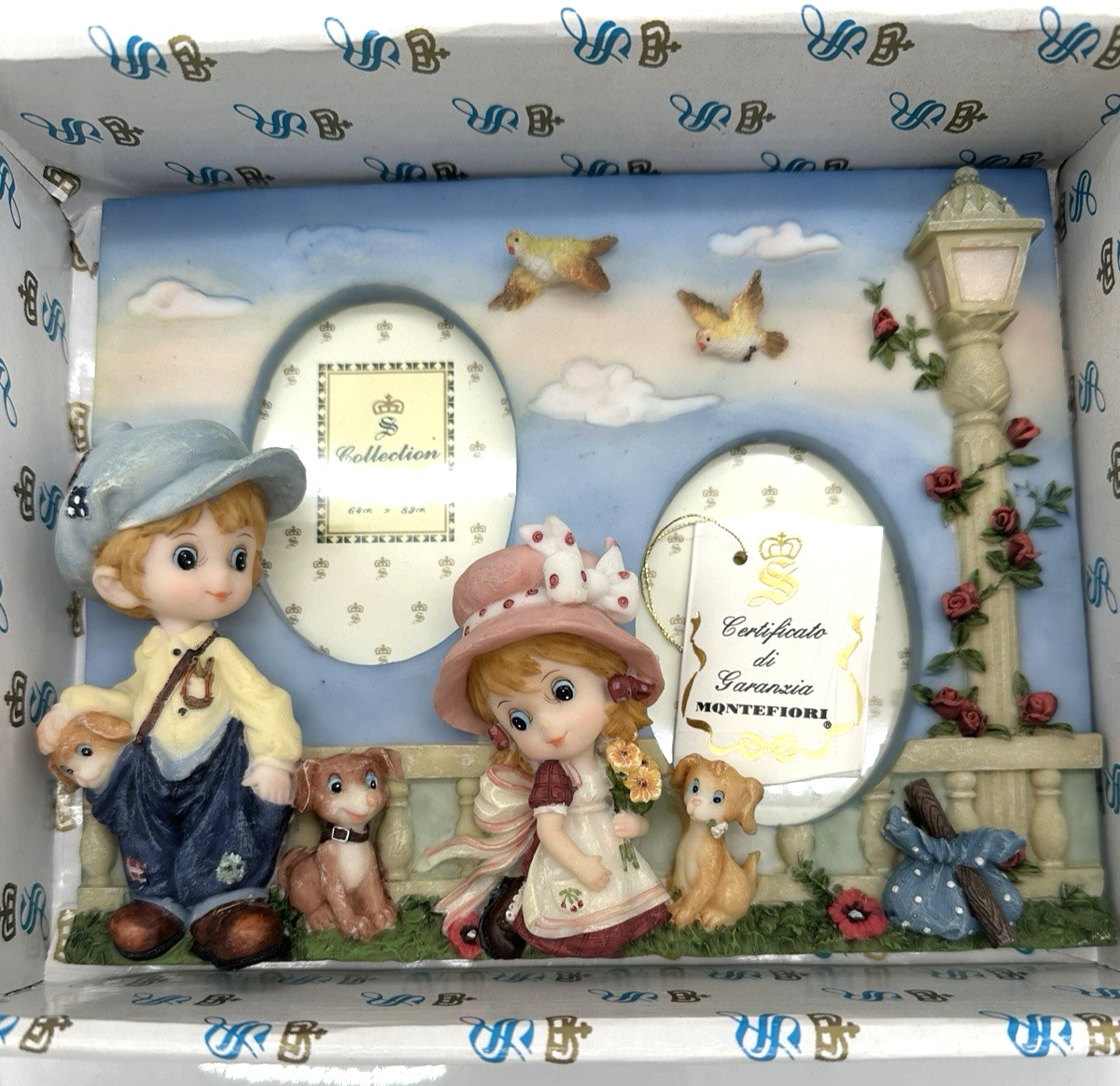 Vintage Montefiori Collection Italy Design PictureFrame,Decorative Frame Display