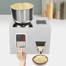 Particle Package Weighing Filler Dispenser 1-100g Automatic Filling Machine 180W