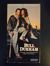 Bull Durham (VHS, 1988) Kevin Costner Baseball Comedy 80s *BUY 2 GET 1 FREE*