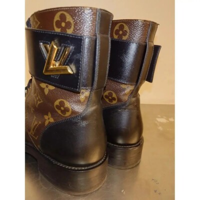 Louis Vuitton Wonderland Monogram Leather Ankle Boots 37.5 Louis Vuitton Wonderland Monogram Leather Ankle Boots 37.5