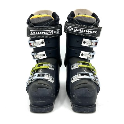 Salomon X-Wave 8 Black Downhill Ski Boots Men's Size 25.5 | eBay