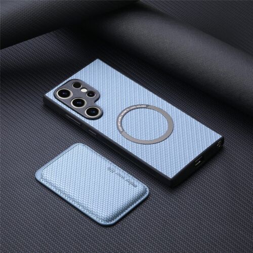 Para Samsung Galaxy S23 S24 S25 Ultra Cuero Mag Seguro Estuche Cubierta Billetera Soporte - Imagen 15 de 17