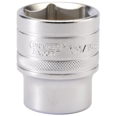 Draper Expert 16635 1/2'' Sq. Dr. 6 Point Imperial Socket (1.1/16'')