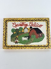 70s Vintage Stationery NIB Pratt & Austin Country Calico Farm Little Girl Floral
