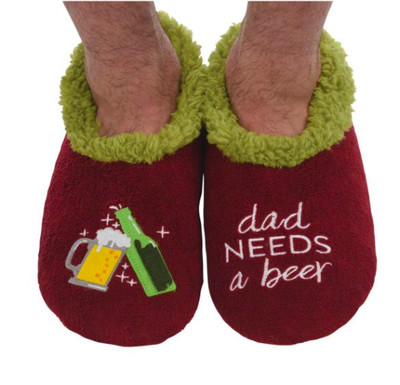 snoozies slippers mens large