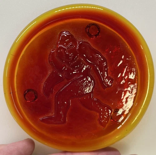 Blenko Glass Disc - Bigfoot