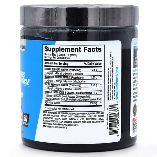 BPI Sports BEST BCAA Amino Acid Powder for Muscle Recovery PICK A FLAVOR 30srv - 第 12/15 張圖片