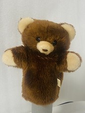 Teddy Bear Plush Brown Hand Puppet Anntoy 1992 Vintage 7