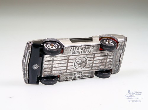 Siku Super Serie 1025 V 321 Alfa Romeo Montreal silber diecast selten rar rare - Picture 6 of 7