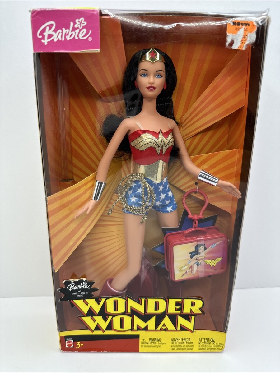 Barbie As Wonder Woman Barbie Doll NOS