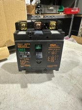 Fuji Electric Circuit Breaker EA33 10A B12